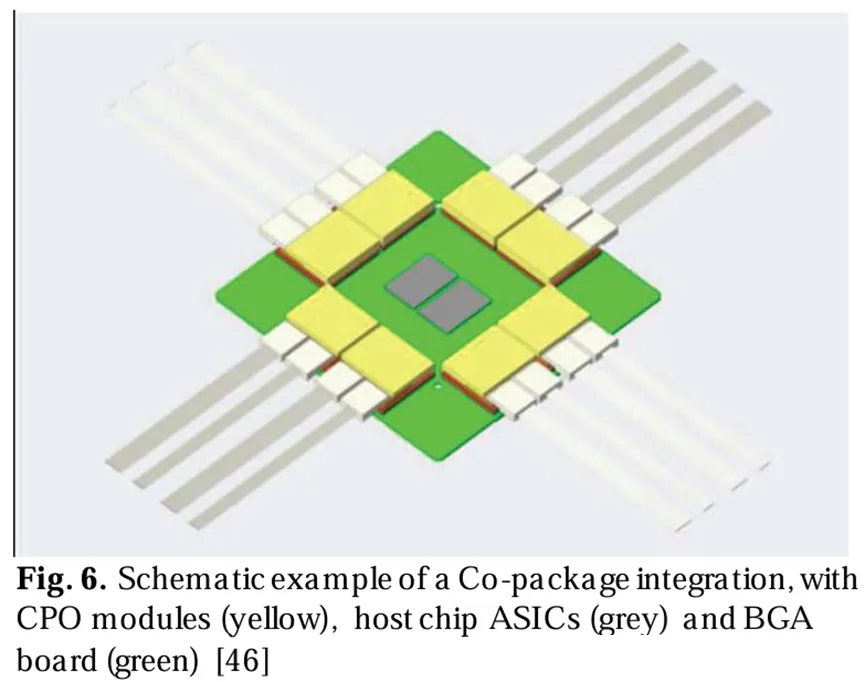 耦合封装集成的示意图, 耦合封装集成的示意图,