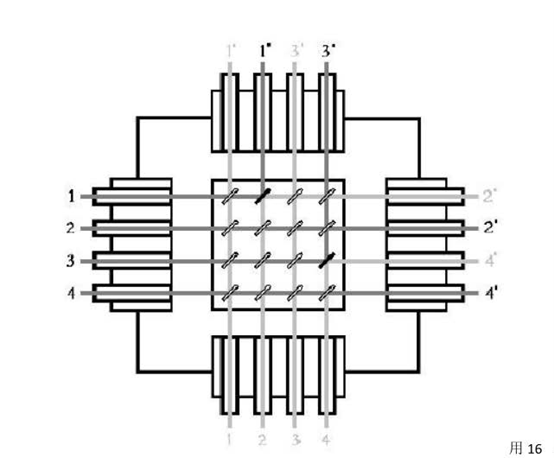 反射镜光开关构成的两组 4×4 MEMS 开关阵列  - 广西科毅光通信