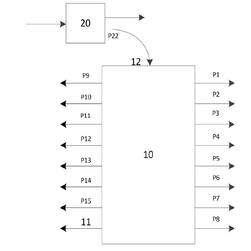 组合光开关装置结构示意图二 - 广西科毅光通信