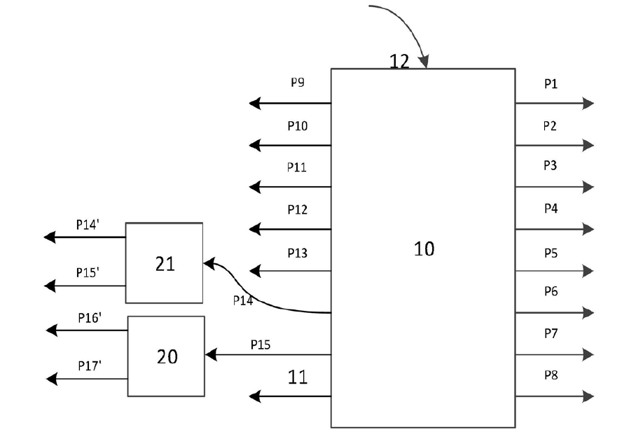 组合光开关装置结构示意 - 广西科毅光通信