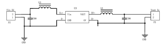 直流隔离模块电路原理图 - 广西科毅光通信