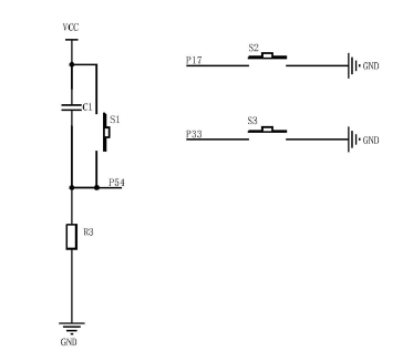 按键模块电路原理图 - 广西科毅光通信