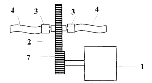实施例四齿轮传动结构  - 广西科毅光通信科技有限公司