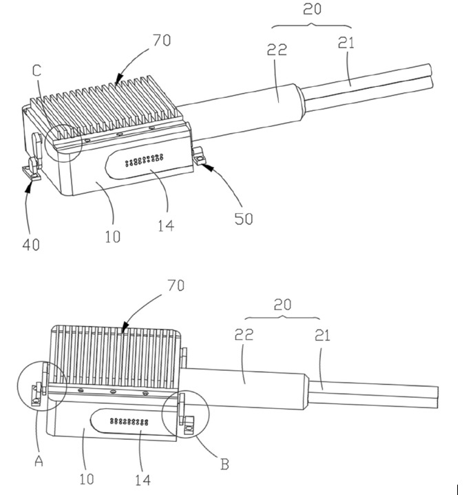 光开关光纤组件结构示意图 - 广西科毅光通信