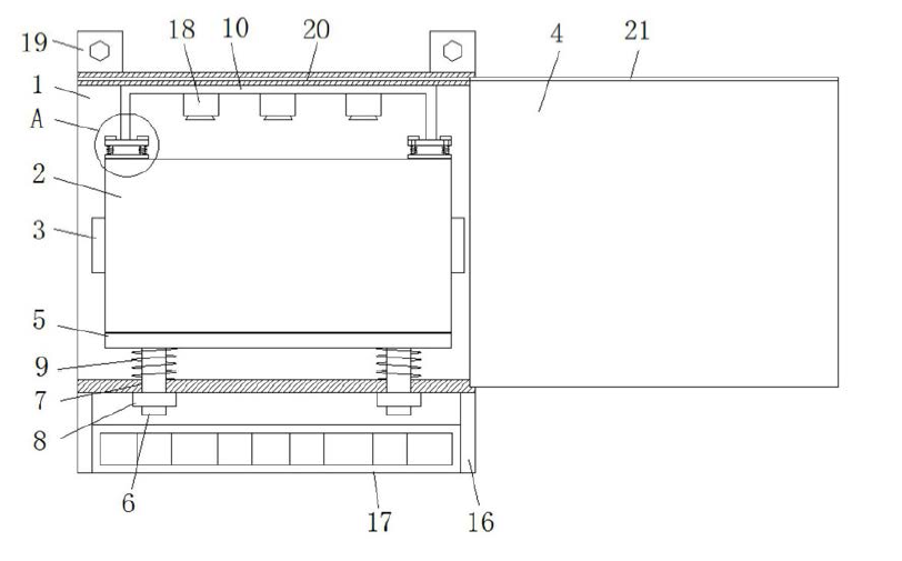 带保护装置的光纤开关整体结构示意图 - 科毅光通信